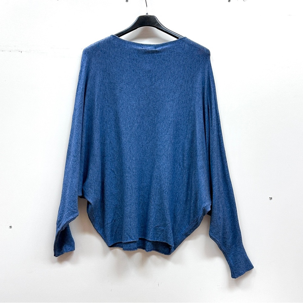 Bella Amore Viscose blend Blue Women's Top Jersey, size S-XL - Picture 3 of 5